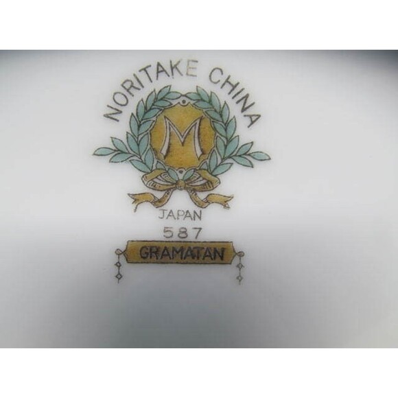 Noritake 587 Gramatan Gravy Boat With Attached Underplate In Very Good Condition - Picture 4 of 12